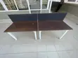 4-Part Modular Workstation & Conference Table Set - 3