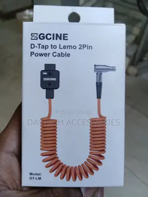 ZGCINE D-Tap to LEMO 2-Pin Power Cable 60cm for RED/ARRI Cameras
