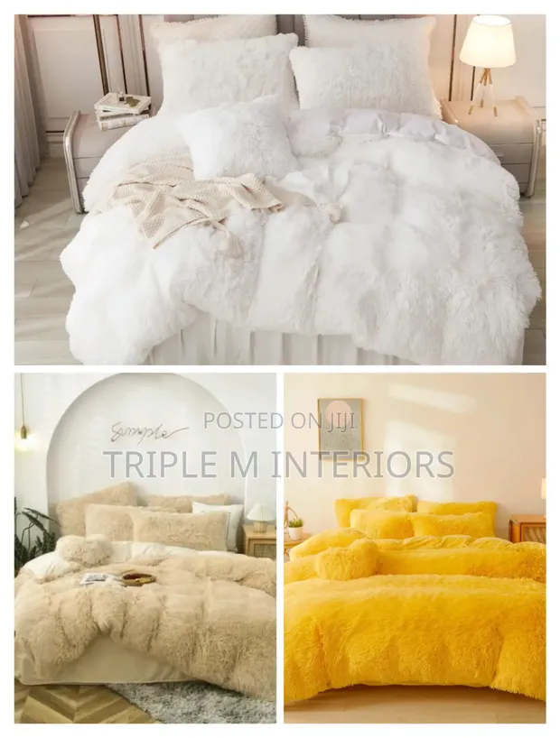 6x6/7 Fluffy Duvet Set - Brand New - 1