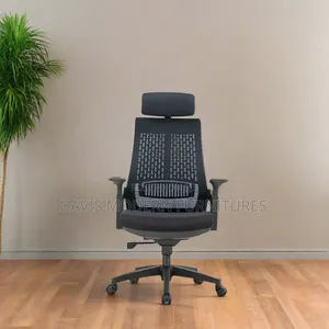 Executive Ergonomic Office Chair - Black Mesh