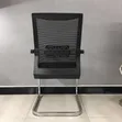 Visitor Office Chair with Mesh Back - Chrome Frame - 4
