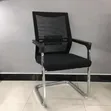 Visitor Office Chair with Mesh Back - Chrome Frame - 5