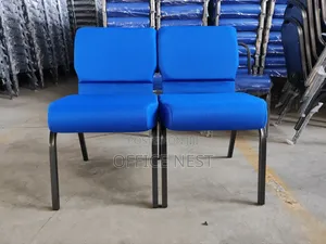 Blue Waiting Room Chairs - Brand New
