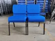 Blue Waiting Room Chairs - Brand New - 1