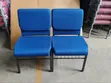 Blue Waiting Room Chairs - Brand New - 2