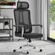 Ergonomic Mesh Guest Chair - Black - 4