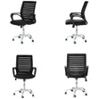 Executive Mesh Mid-Back Office Chair - Black - 2