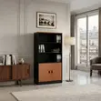 Modern Brown Home Book Shelf Cabinet - 1
