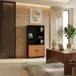 Modern Brown Home Book Shelf Cabinet - 3