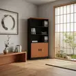 Modern Brown Home Book Shelf Cabinet - 4