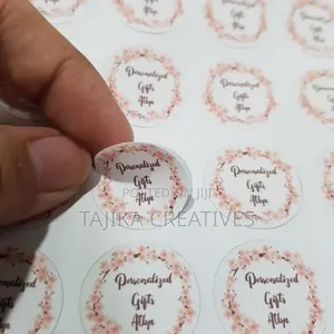 Custom Shaped Circular Labels