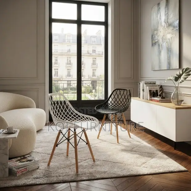 Eames Style Dining Chairs (Set of 4) - 1