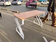 Modern Office Desk with Wooden Finish - 1
