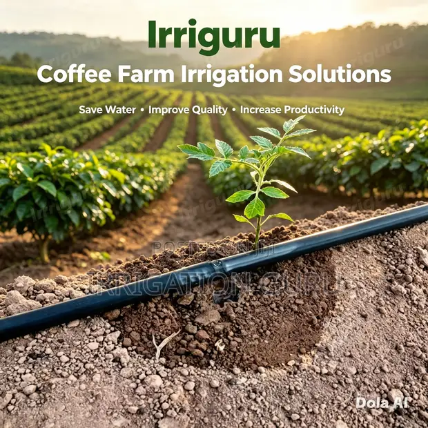 Drip Irrigation System for Coffee & Flower Fields - 1