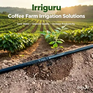 Drip Irrigation System for Coffee & Flower Fields