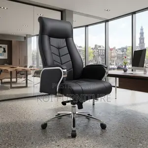 Executive High Backrest Leather Office Chair