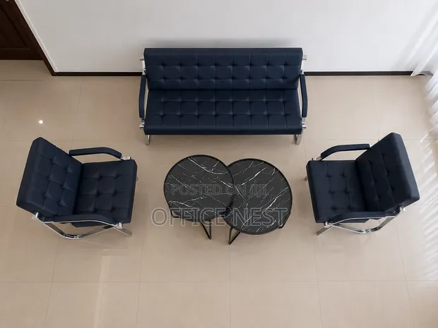 Modern Office Waiting Sofa Set - 1