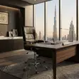 Leather Visitor Office Chairs with High Backrest - 2