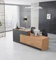 1.8m Modern Reception Desk for Offices - 1