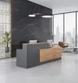 1.8m Modern Reception Desk for Offices - 4