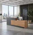 1.8m Modern Reception Desk for Offices - 5