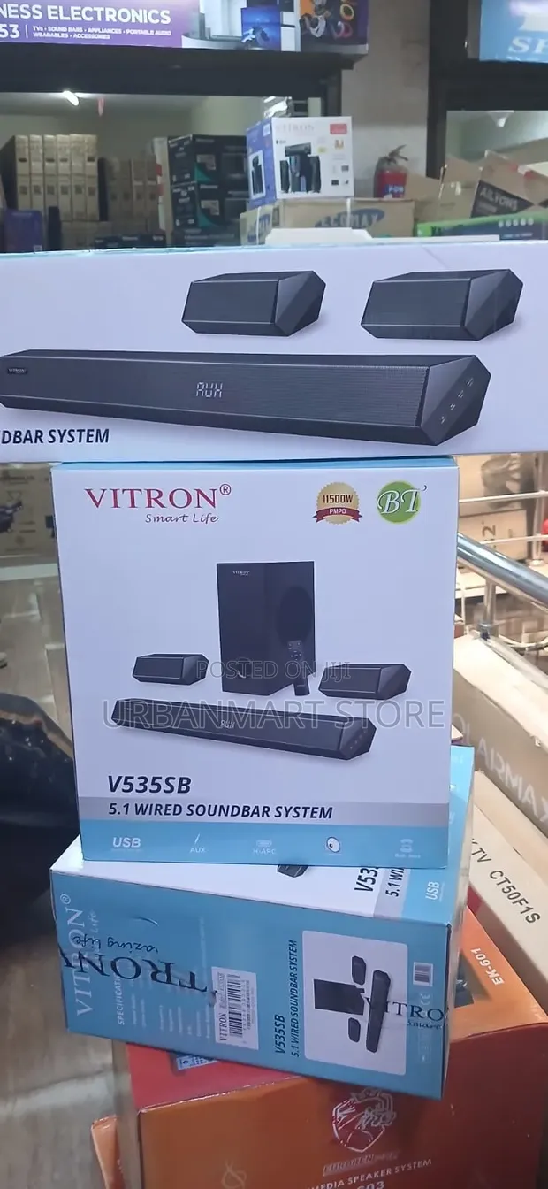 Vitron V535SB 5.1CH Bluetooth Soundbar 11500W PMPO - 1