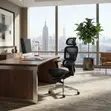 Orthopedic High Backrest Office Chair with Footrest - 2