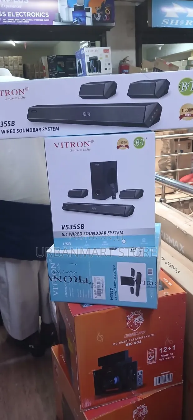 Vitron V535SB 5.1 Channel Home Theatre Sound System - 1