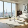Modern Round Marble Coffee Table - 2