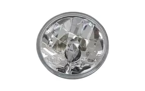 Sealed Beam 6014 Clear Round Headlight Bulb