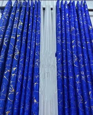 Marble/Velvet Heavy Blackout Curtains (1.5x2M)