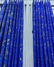 Marble/Velvet Heavy Blackout Curtains (1.5x2M) - 1