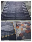 Modern 3D Carpet - 5x8 Feet - 2