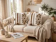 Boho Tufted Decorative Throw Pillow Case 40x60cm - 1