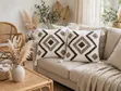 Boho Tufted Decorative Throw Pillow Case 40x60cm - 4