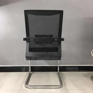 Mesh Visitor Chair - Black