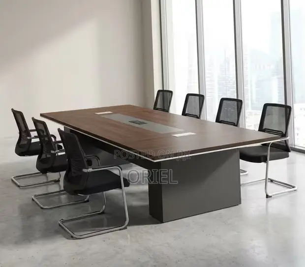 200cm Executive Conference Table - Brown - 1