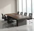 200cm Executive Conference Table - Brown - 2