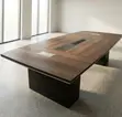 200cm Executive Conference Table - Brown - 5