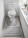 Absorbent Non-Slip 3 PC Toilet Set - 2