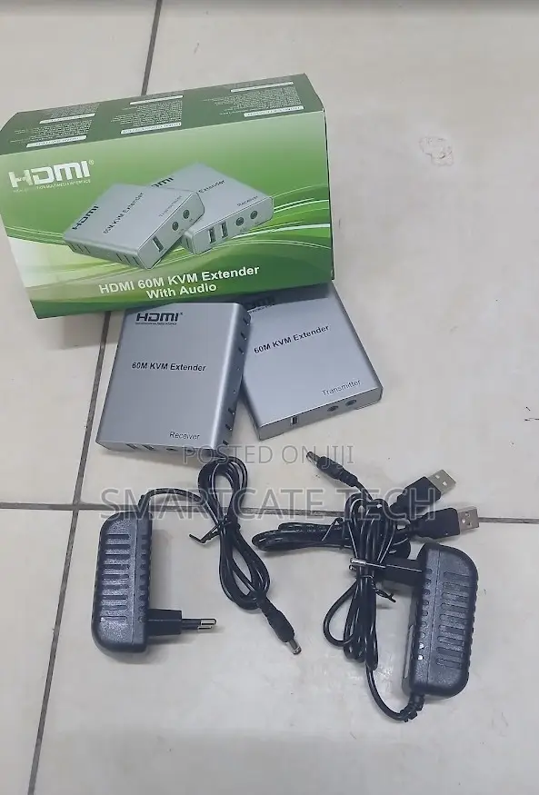 1080p HDMI KVM Extender 60m - Full HD Over Cat6 - 1