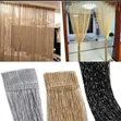 Rainbow Braided String Curtain - 1