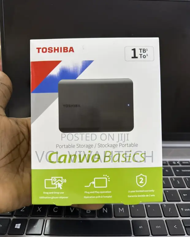 Toshiba Canvio Basics 1TB External HDD - 1