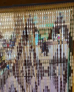 Plastic Beads Curtain 1m x 1.5m