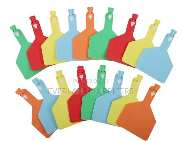Extra-Visible Livestock Z-Tags for Cattle - Plain - 1