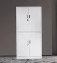 Steel Lockable 4-Door Cabinet - Office Document Storage - 1