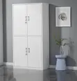 Steel Lockable 4-Door Cabinet - Office Document Storage - 3