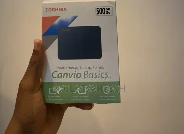 Toshiba Canvio Basics 500GB External HDD - 1