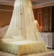 Premium Round Mosquito Net - Elegant Bed Protection - 2