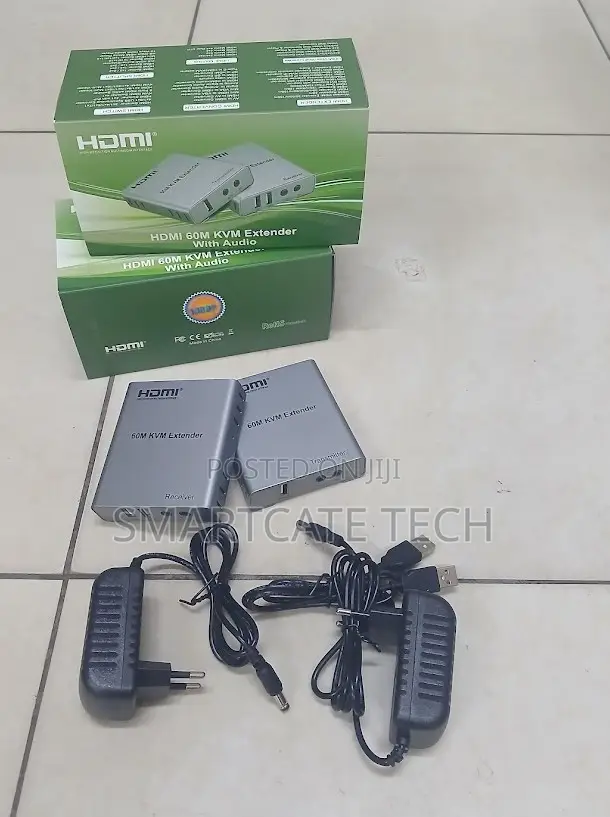 60m HDMI KVM Extender - 1080p Full HD Over Cat6 - 1
